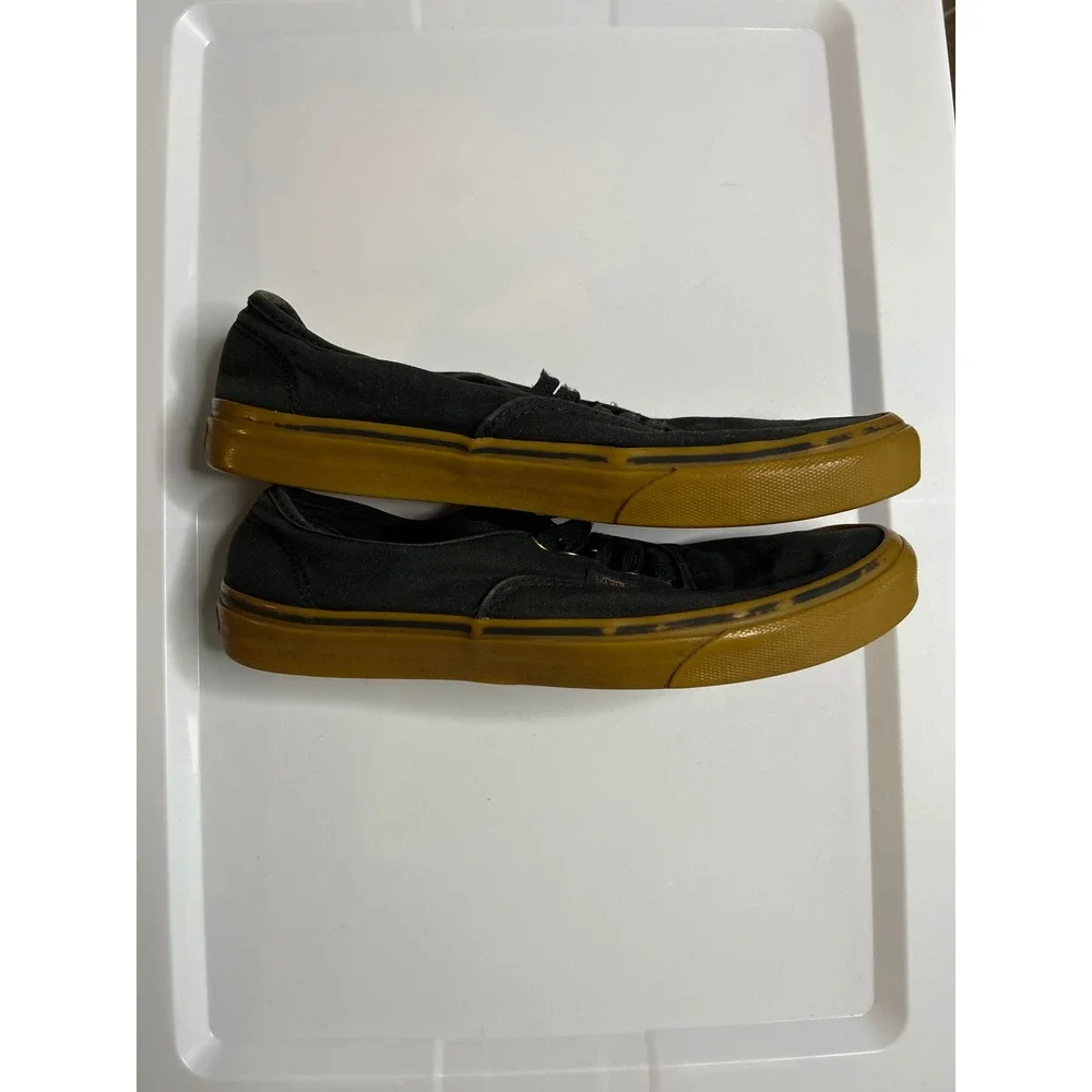 Vans Black Canvas Sneakers Mens Size 10